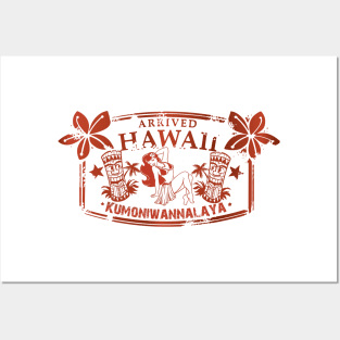 Hawaiian Fun Stamp Posters and Art